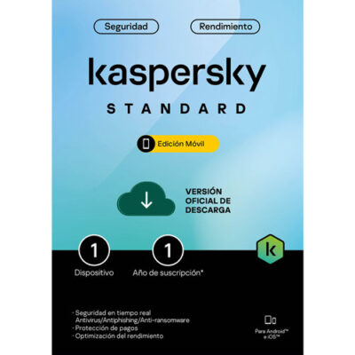 Kaspersky Standard Mobile 1 dispositivo 1 año